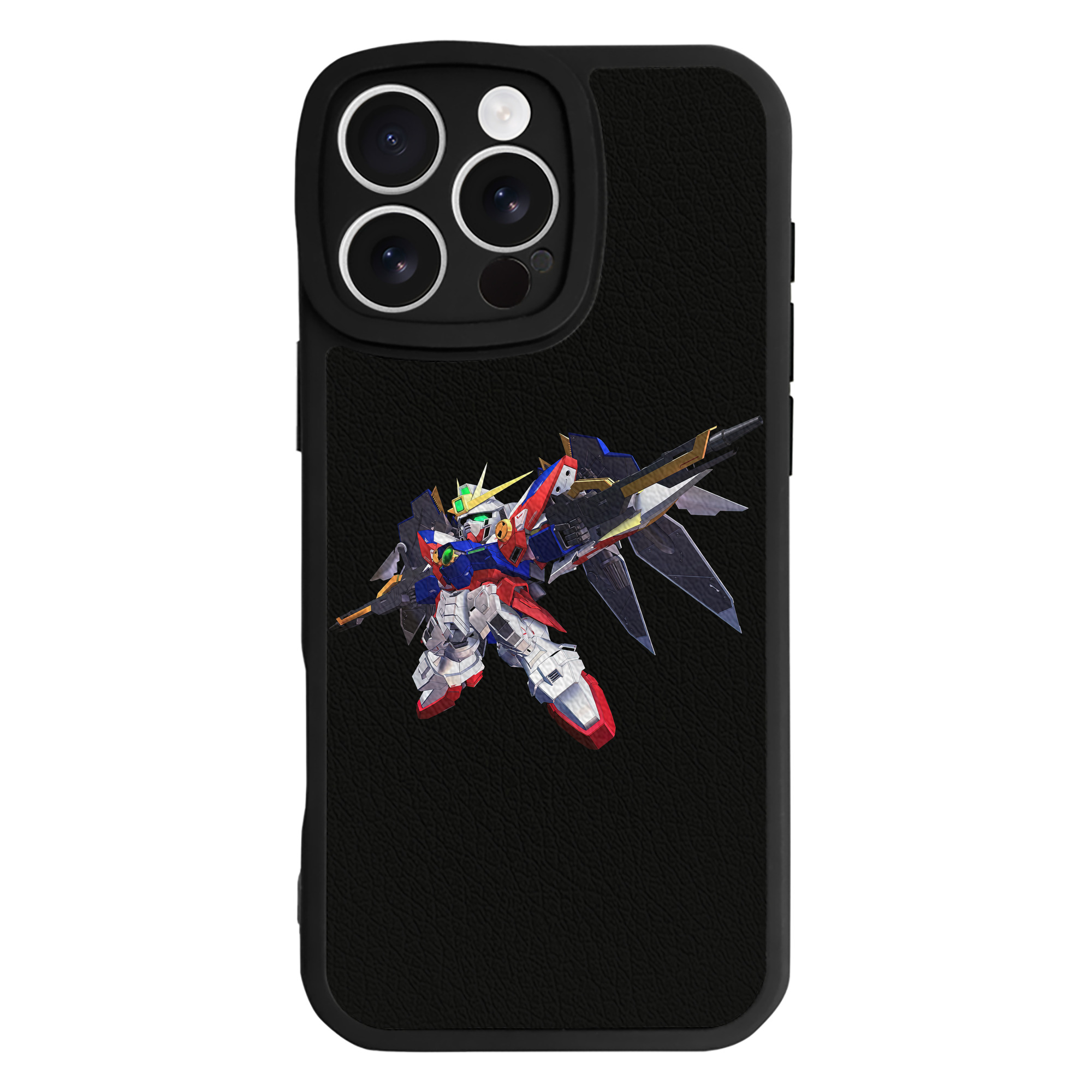 （画像用） 機動戦士ガンダム Mobile Suit Gundam 【iPhone 16シリーズ対応】シリコンスマホケース（レザー調） 材質：シリコン